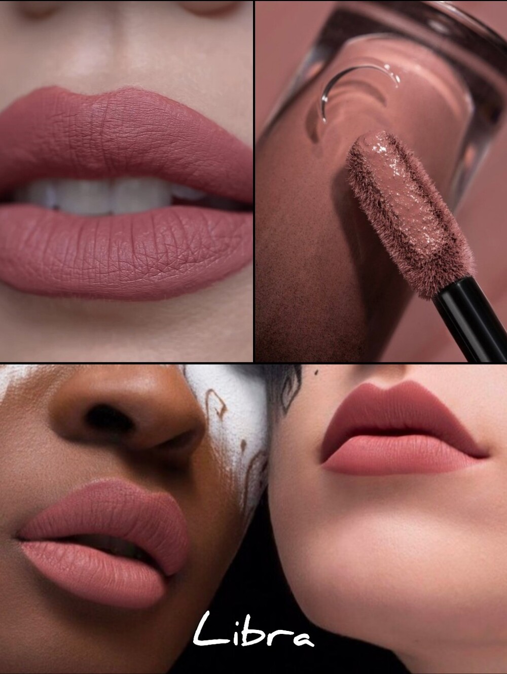 NEW Black Moon Cosmetics Libra Pink Nude Matte Watercolor Lipstick